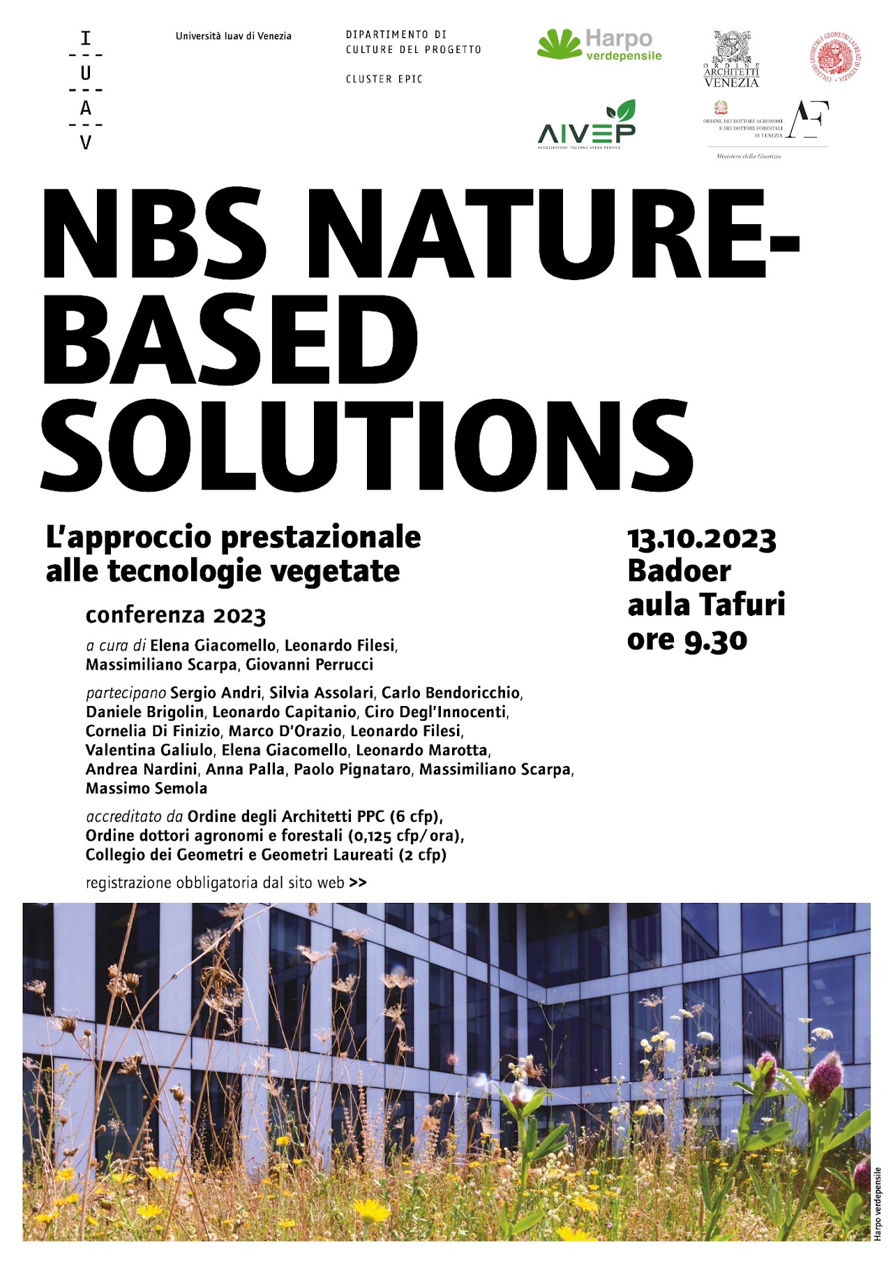 The Nature-based Solutions for architecture and the city