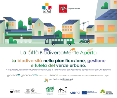 La Città BiodiversaMente Aperta: La biodiversità nella pianificazione, gestione e tutela del verde urbano