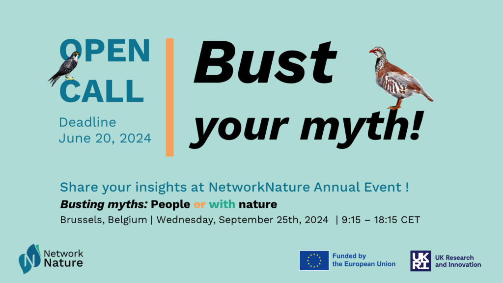 Open call: Bust your myth all'evento annuale di NetworkNature