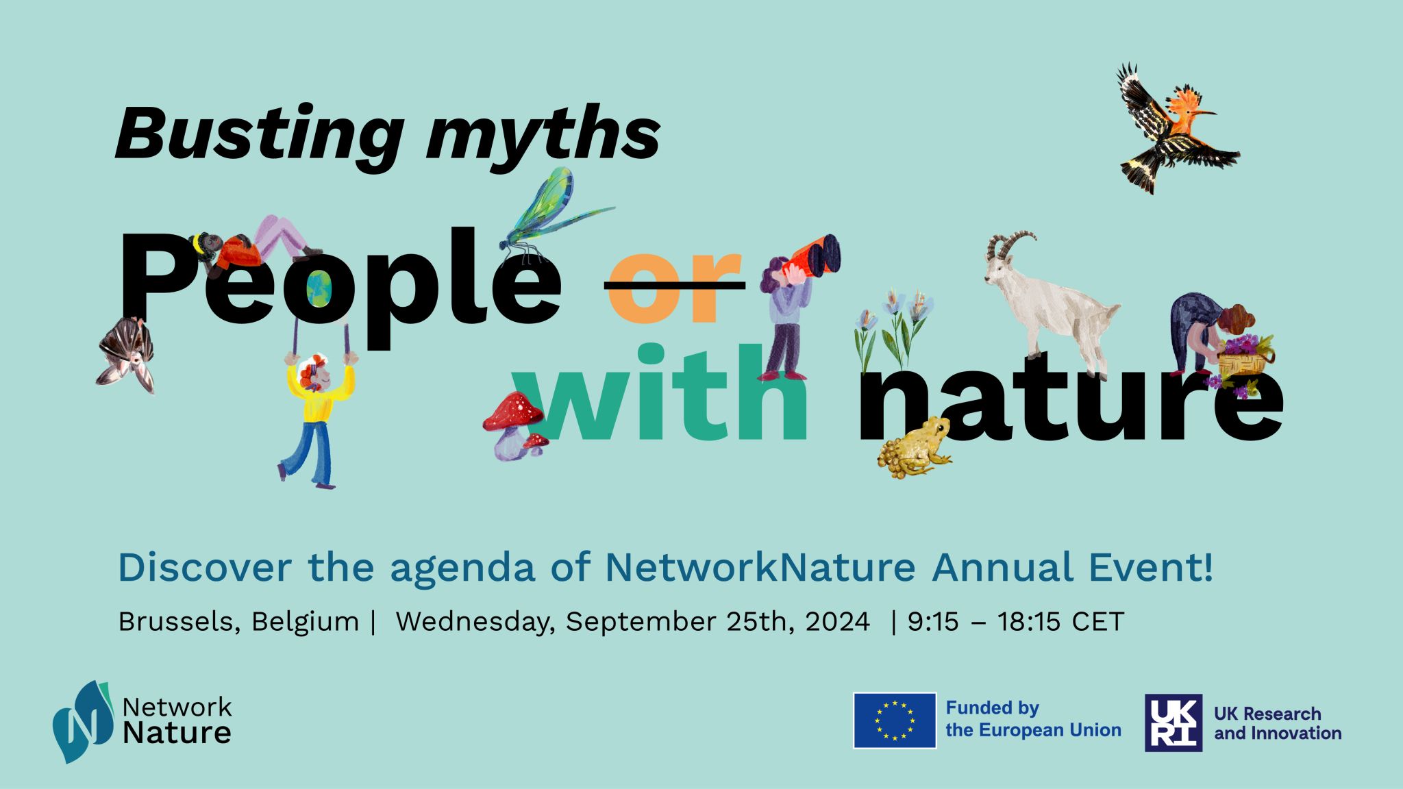 NetworkNature Annual Event | Busting myths: People with nature