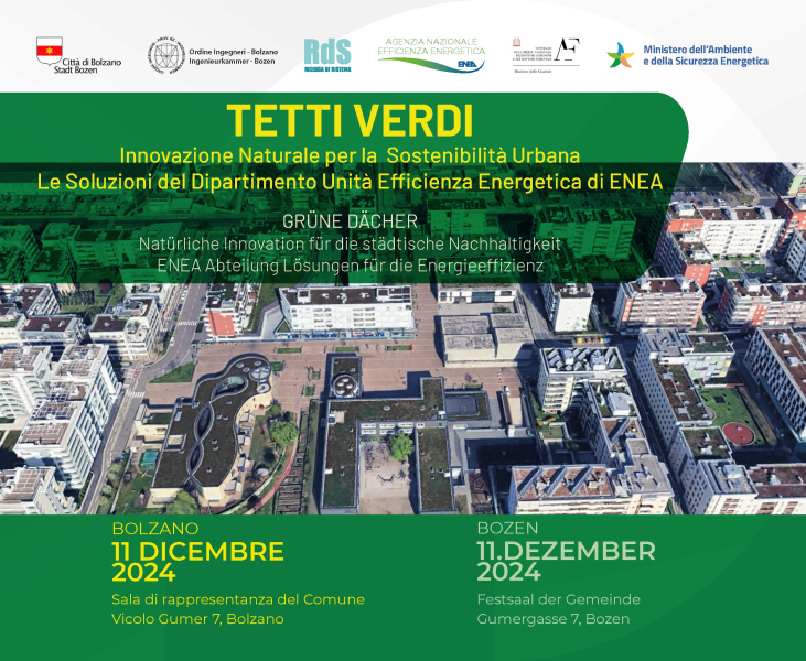 I tetti verdi come soluzione naturale per migliorare la sostenibilità urbana: le attività del Dipartimento Unità Efficienza Energetica dell'ENEA